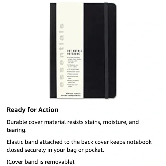 Dotted Notebook Hardcover Journal - Picture 9 of 15